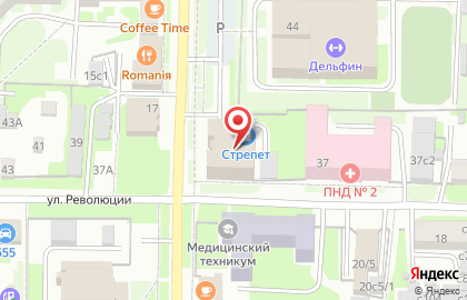 Енисейский объединенный банк в Красноярске на карте