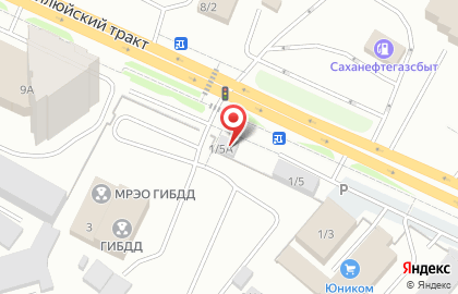Кафе Якутяночка в Якутске на карте