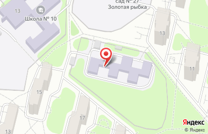 Детский сад Дюймовочка №11 на Звёздной улице на карте