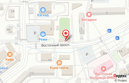 Магазин цветов во Владивостоке на карте