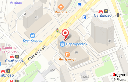 Оптика СоцГорОптик на Снежной улице на карте