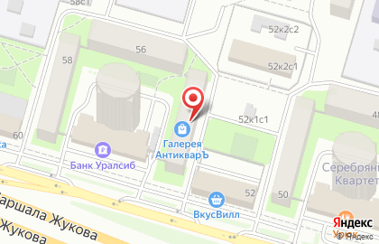 Компания Интерьерные решения на проспекте Маршала Жукова на карте