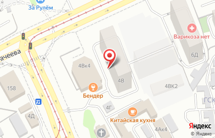 Торгово-сервисная компания Д-Сервис в Октябрьском районе на карте
