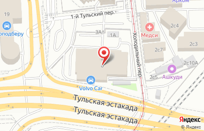 Дилерский центр VOLVO CAR ТУЛЬСКАЯ на карте