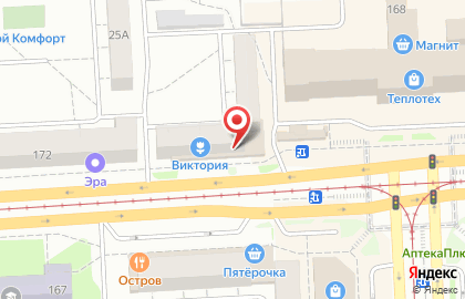 Эросеть в Калининском районе на карте