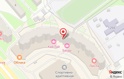 Центр развития интеллекта АМАКидс на проспекте Машиностроителей на карте