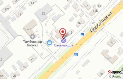 Парикмахерская Саламандра на карте