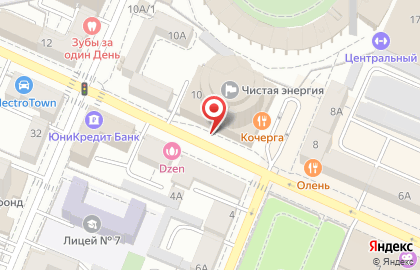Лизинговая компания Сименс Финанс на улице Комиссаржевской на карте