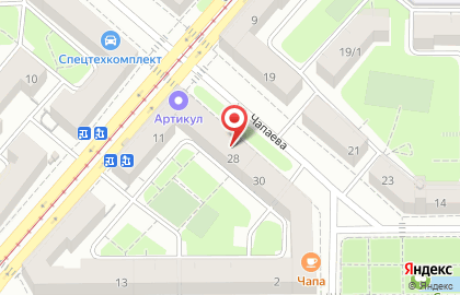 Салон красоты Perfect в Ленинском районе на карте