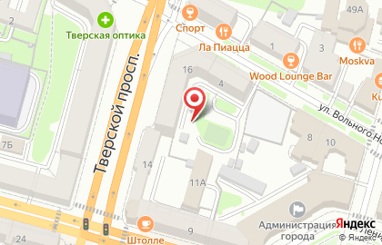 Аптека, ООО МСС-Панацея на Тверском проспекте на карте