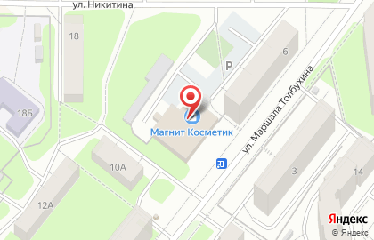 Кот в сапогах на улице Маршала Толбухина на карте