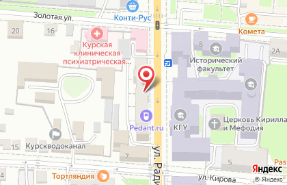 Престиж-Тур на улице Радищева на карте
