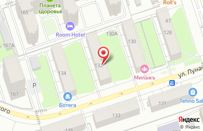 Деревенька в Ленинском районе на карте