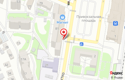 СберБанк в Железнодорожном округе на карте