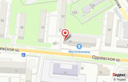 Социальная аптека Столички на ​Одоевском шоссе на карте