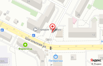 Хлебный дом Урарту в Курчатовском районе на карте