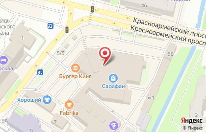 Фирменный магазин Павлопосадские платки в Привокзальном районе на карте
