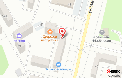Магазин стройматериалов Профи на улице Максима Горького на карте