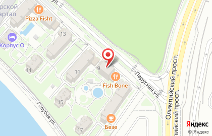 Гастрономический бутик Гастроман в Адлерском районе на карте