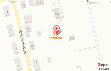 Столовая в Советском на карте
