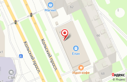 Супермаркет Fix Price на Кольском проспекте на карте