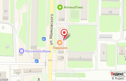 Магазин у дома Бристоль на улице Маяковского на карте