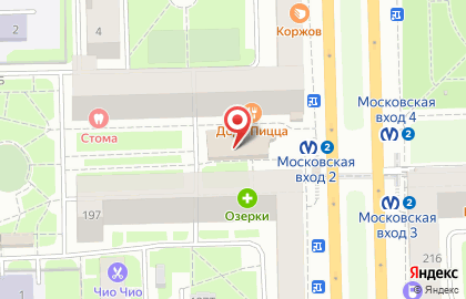 Ремонт ноутбуков метро Московская на карте