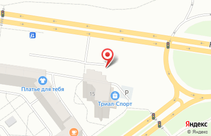 Автостоянка на Южном шоссе, 15Б на карте