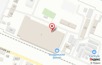 Магазин текстиля на Августовской улице на карте
