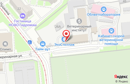 Рекламно-производственная компания В Движении на улице Пушкина на карте