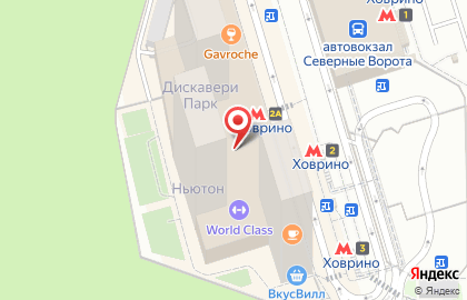 World Class в Ховрино на карте