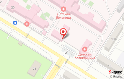 Краевая детская клиническая больница на Новобульварной улице, 20/2 на карте