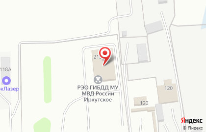 Близнецы в Иркутске на карте