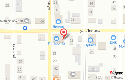 Супермаркет Пятёрочка на Милицейской улице на карте