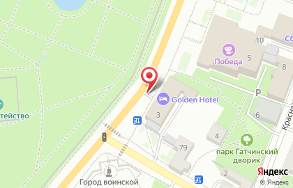 Павел I на карте