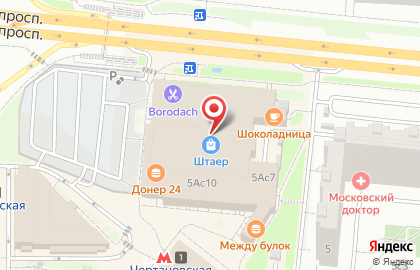 Магазин Juvilux на Балаклавском проспекте на карте