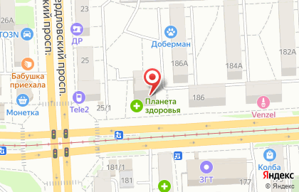 Транспортная фирма ПромЭкс-Челябинск на карте