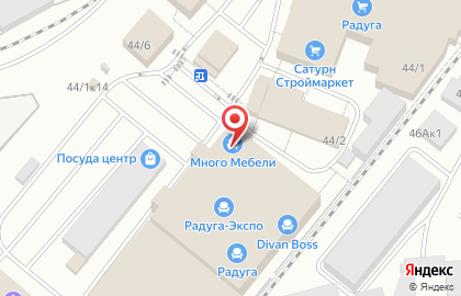 Салон мягкой мебели Юнусов & K в Калининском районе на карте
