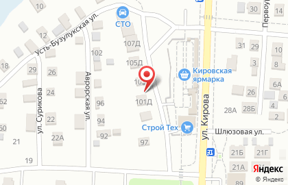Мастер134 в Кировском районе на карте