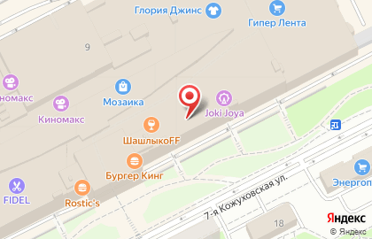 Салон ТОЧКА красоты на 7-й Кожуховской улице на карте