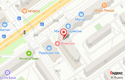 Fiori в Тракторозаводском районе на карте