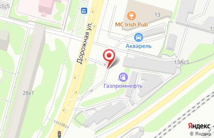 Автомойка Газпромнефть на метро Улица Академика Янгеля на карте