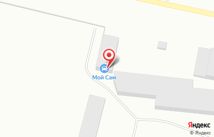 Автомойка самообслуживания Мой сам на Заводской улице на карте