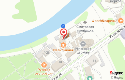 Русская трапезная на карте