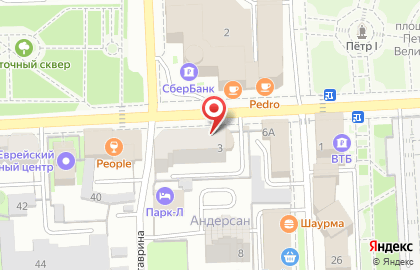 Парикмахерская Ювента на Первомайской улице на карте