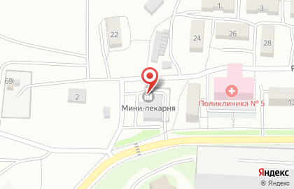Мини-пекарня Мини-пекарня в Октябрьском районе на карте