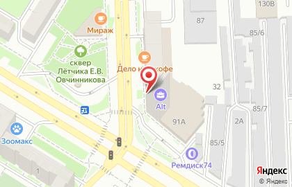Всероссийское общество автомобилистов в Советском районе на карте