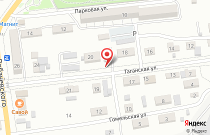 Продуктовый магазин в Астрахани на карте