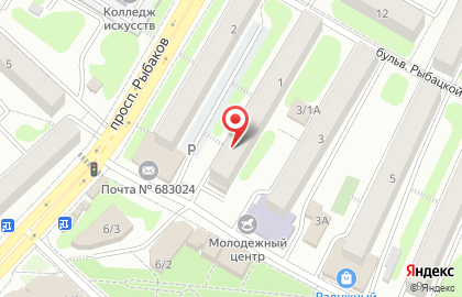 Компания Юпитер в Петропавловске-Камчатском на карте