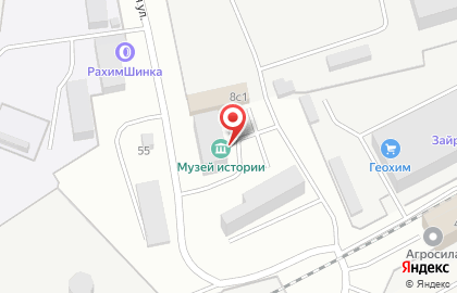 Музей истории Башсельхозтехника в Ленинском районе на карте